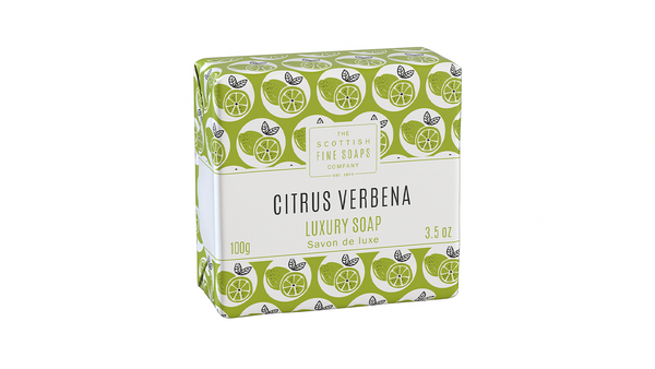 Scottish Fine Soaps Citrus Verbena Luxury Soap Bar 100g
