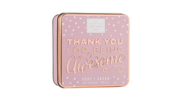 Scottish Fine Soaps Thank you for being awesome 100g Soap in Tin