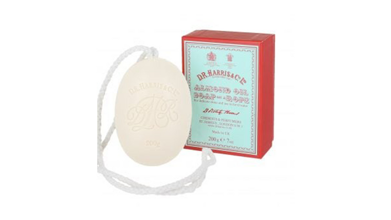 D.R Harris Almond Oil Soap on a Rope 200g