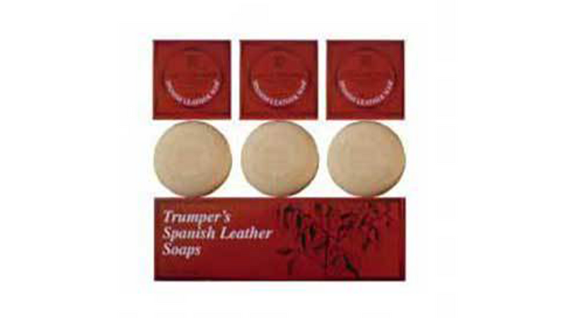 Geo F Trumper Spanish Leather Hand Soaps 3x75g